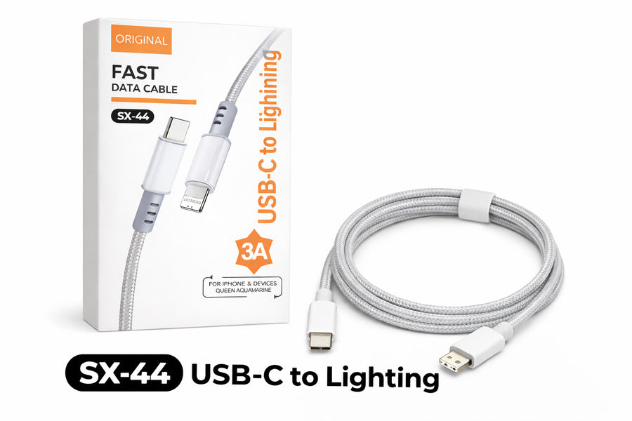 CABLE CARGA RAPIDA USB C-IPHONE X500