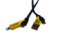 CABLE DOBLE FICHA USB A-C C-IPHONEX300