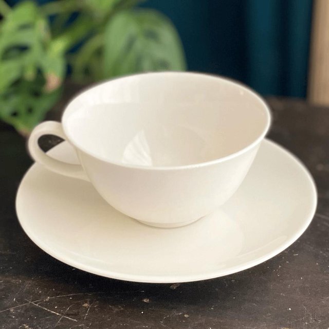 TAZA + PLATO (B0266) X 48