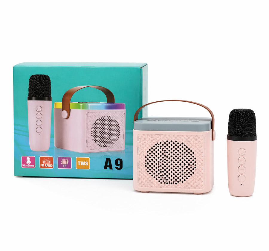 Parlante karaoke + microfonox40