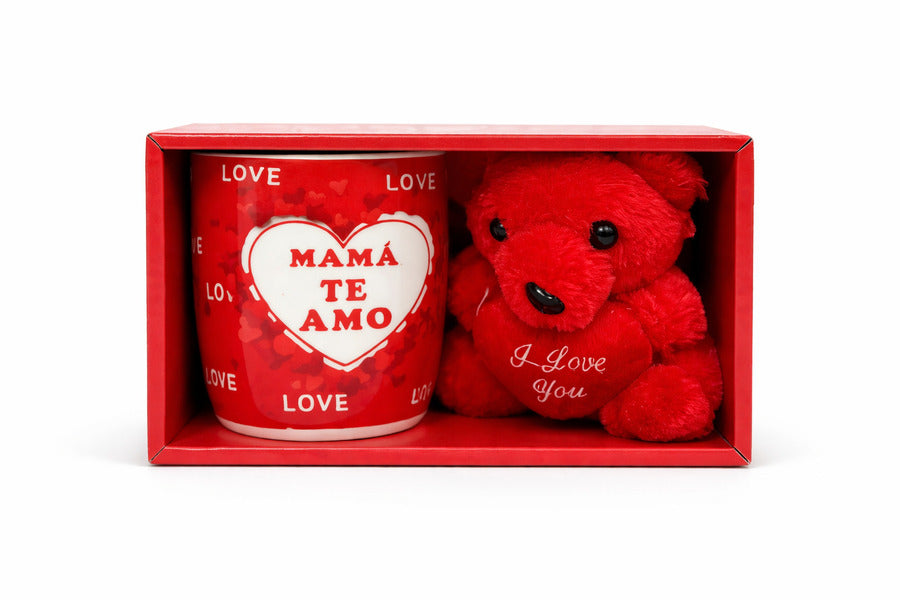 TAZA + PELUCHE DIA DE LA MADRE (25BZ0044)