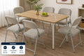 SILLA PLEGABLE GRISX6