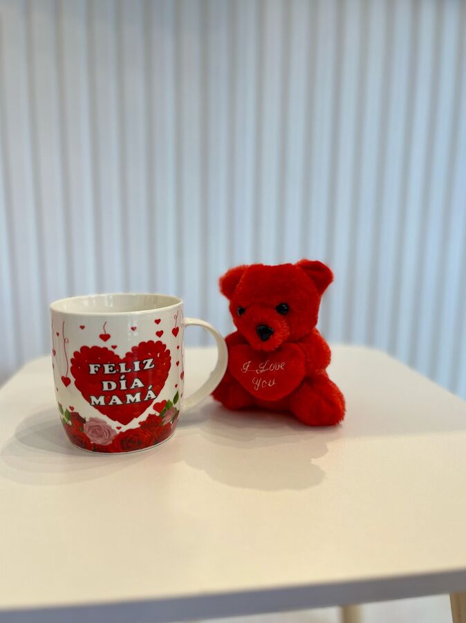 TAZA + PELUCHE DIA DE LA MADRE(25BZ0043)