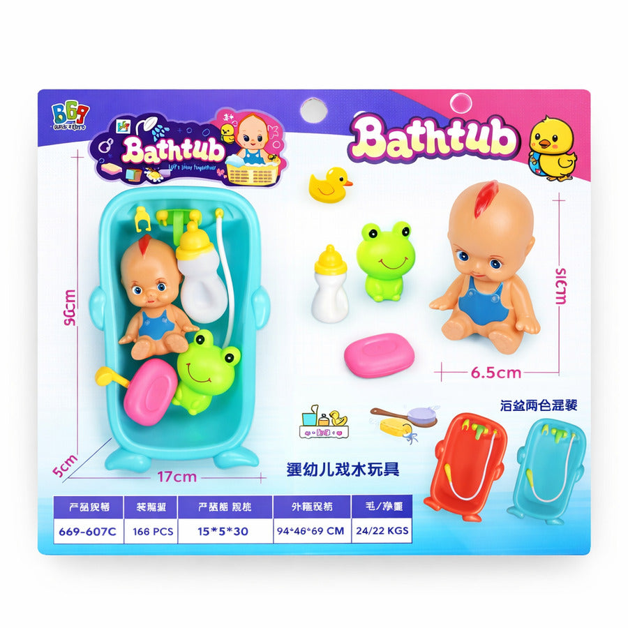 BEBE CON BAÑERA