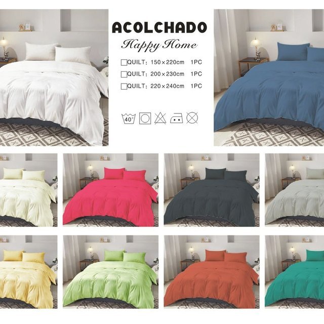 ACOLCHADO 2plz  LISO(24BZ1254) x20