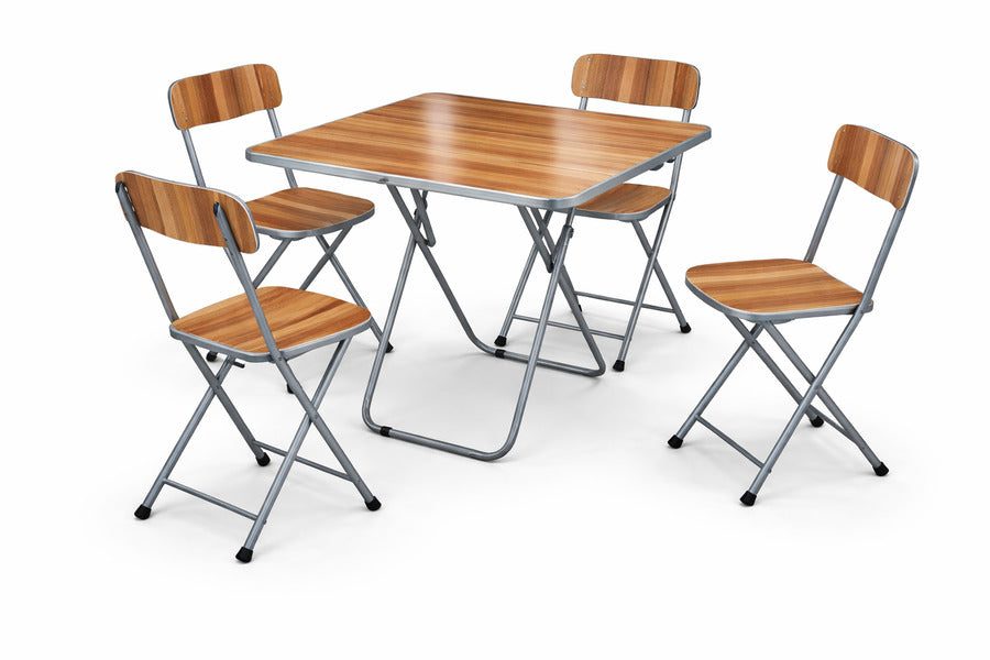 Mesa cuadrada + 4 sillas