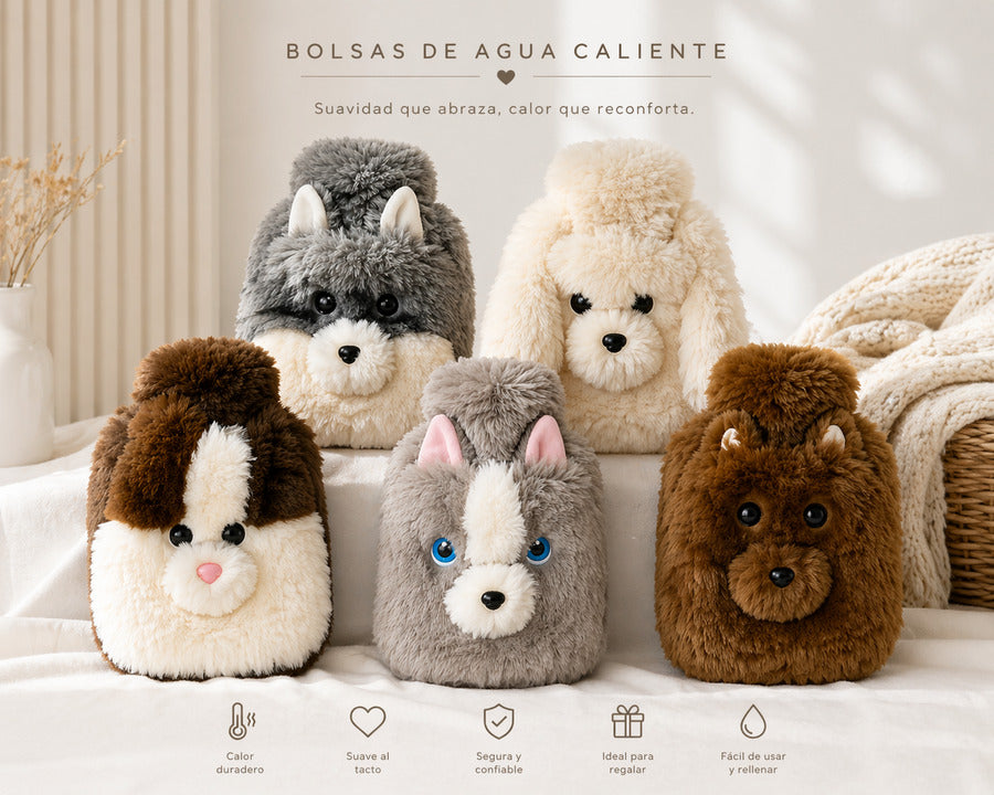 BOLSA DE AGUA CALIENTE ANIMALESX80