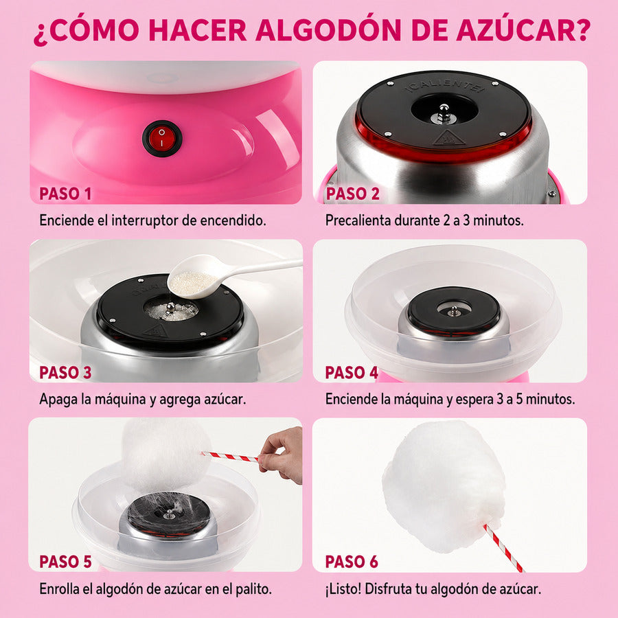 MÁQUINA ALGODÓN DE AZUCARX12