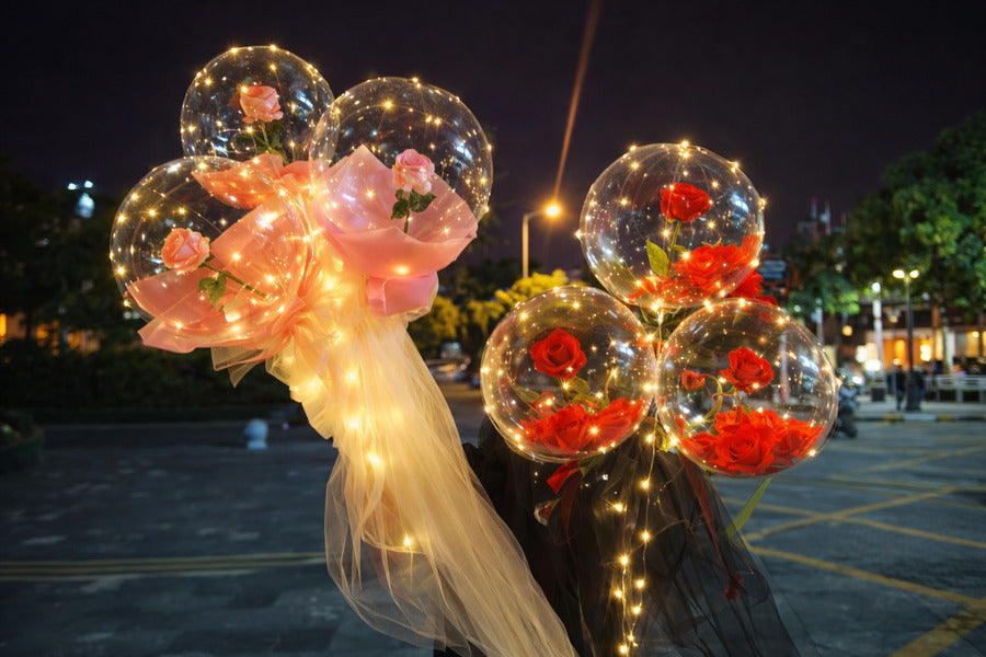 GLOBO ROSAS (24BZ1276)